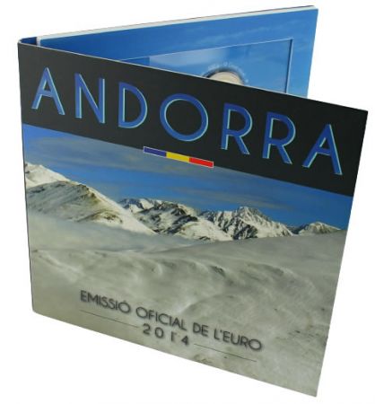 Andorre Coffret BU Euro ANDORRE 2014 - 1ère émission