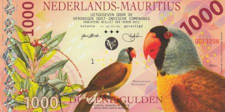 Animaux 1000 Gulden, Mascarin - Voilier - 2016