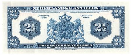 Antilles Néerlandaises 2.5 Gulden 1955 - Cargo, dock