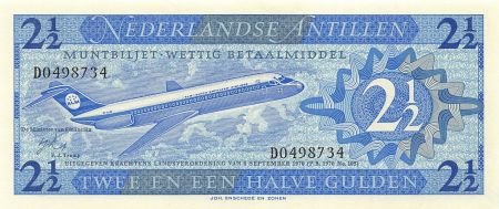 Antilles Néerlandaises ANTILLES NEERLANDAISES - 2 1/2 GULDEN 1970 - P.NEUF