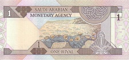 Arabie Saoudite 1 Riyal Roi Fahd - Paysage