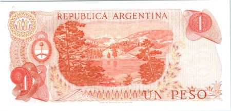 Argentine 1 Peso Général Manuel Belgrano - Bariloche-Llao-Llao - Série C