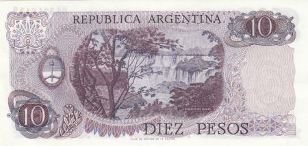Argentine 10 Pesos Général. Manuel Belgrano - Série D - 1976 - Neuf