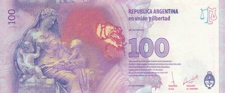 Argentine 100 Pesos Eva Peron (Evita) - 2017