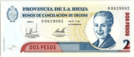 Argentine 2 Pesos, Eva Peron - 2003