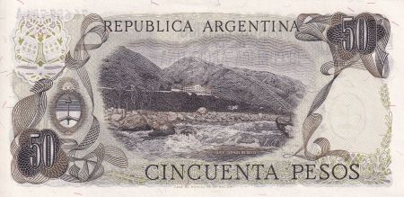 Argentine 50 Pesos - J. San Martin - Jujuy - 1974 - Lettre A - NEUF - P.296