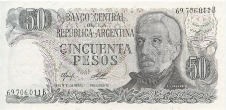 Argentine 50 Pesos J. San Martin - Jujuy