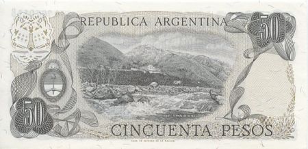 Argentine 50 Pesos J. San Martin - Jujuy