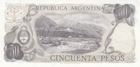 Argentine 50 Pesos ND1978 - J. San Martin - Jujuy