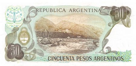 Argentine ARGENTINE  GENERAL SAN MARTIN - 50 PESOS 1983 / 1984 - P.NEUF