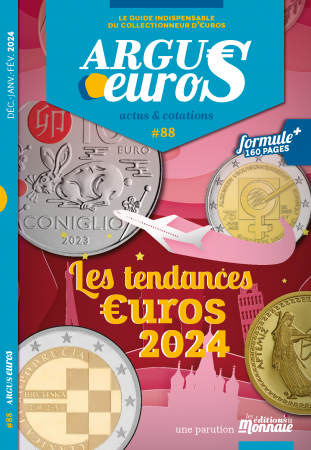 Argus Euros n° 88 -  Décembre 2023 - Janvier, Février 2024