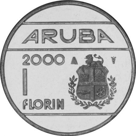 Aruba Lot 7 pièces 5 cents à 5 Florin ARUBA