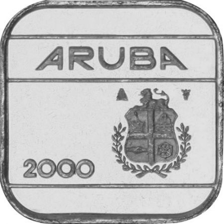 Aruba Lot 7 pièces 5 cents à 5 Florin ARUBA