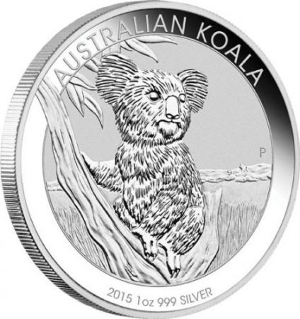 Australie 1 Dollar Elisabeth II - Koala Once Argent 2015