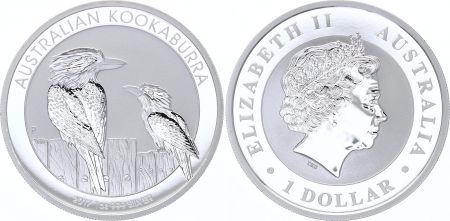 Australie 1 Dollar Elisabeth II - Kookaburra Once Argent 2017