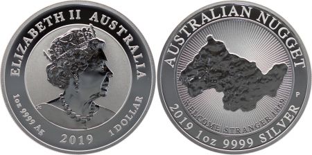 Australie 1 Dollar Elisabeth II - Welcome Stranger Nugget - 1 Once 2019