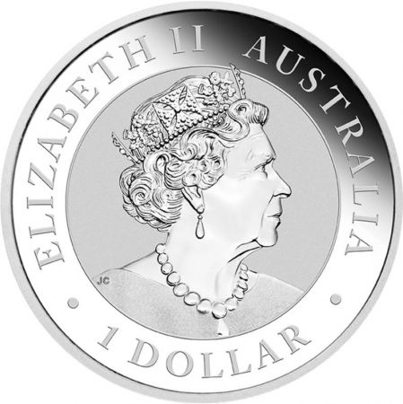 Australie 1 Once argent AUSTRALIE 2020 - Emeu