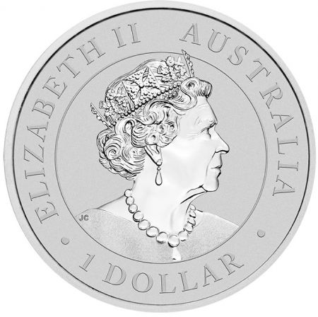 Australie 1 Once argent AUSTRALIE 2021 - Emeu