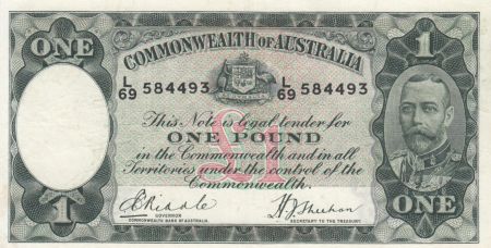 Australie 1 Pound George V - 1933 - TTB - P.22