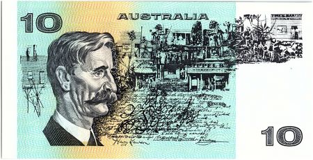 Australie 10 Dollars - Francis Greenway, Henry Layson - 1985