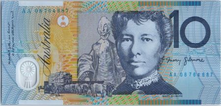 Australie 10 Dollars B. Paterson - M. Gilmore - 2008