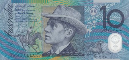 Australie 10 Dollars B. Paterson - M. Gilmore - 2015 Polymer