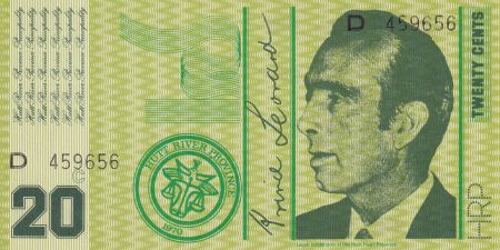 Australie 20 Dollars - Province de Hutt River - Prince Léonard - 1970
