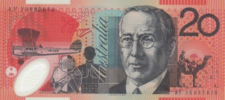 Australie 20 Dollars Mary Reibey - John Flynn - 2013
