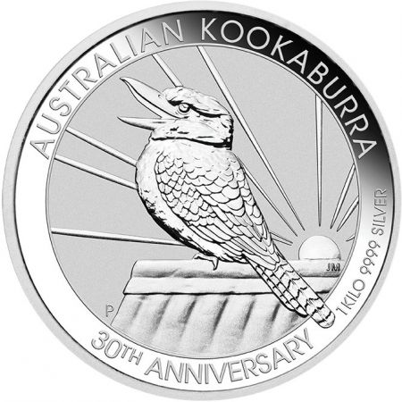 Australie 30 ans du Kookaboora - 1 Kg Argent Australie 2020