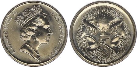 Australie 5 Cents 1997