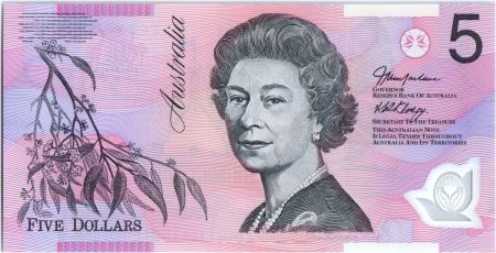 Australie 5 Dollars Elisabeth II - Parlement - 2003 Polymer