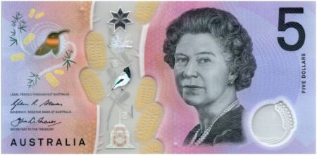 Australie 5 Dollars Elisabeth II - Parlement - 2016 Polymer - Neuf