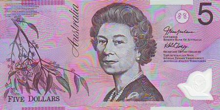 Australie 5 Dollars Elizabeth II - Parlement
