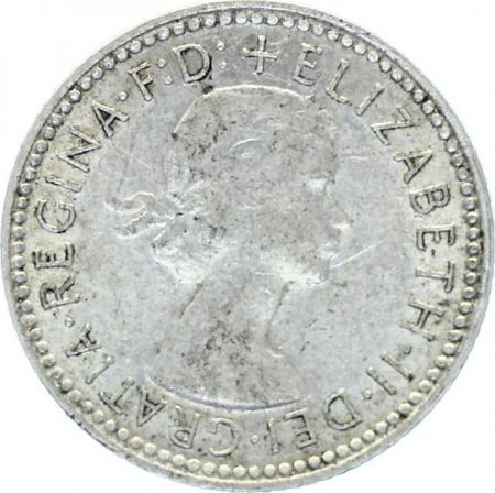 Australie 6 Pence Elizabeth II - 1958