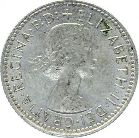 Australie 6 Pence Elizabeth II - 1960