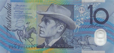 Australie AUSTRALIE - 10 DOLLARS 1993 POLYMERE - A.B. PATERSON