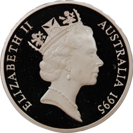 Australie AUSTRALIE  COBB AND CO - 5 DOLLARS ARGENT 1995 BE