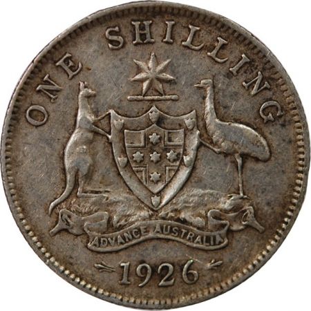 Australie AUSTRALIE, GEORGE V - SHILLING ARGENT 1926 MELBOURNE