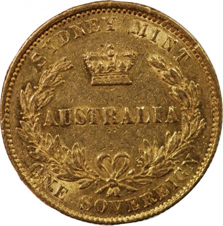 Australie AUSTRALIE, VICTORIA - SOUVERAIN OR 1866 SYDNEY