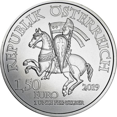 Autriche 1 5 Euros (1 Oz) Argent AUTRICHE 2019 - Wiener Neustadt