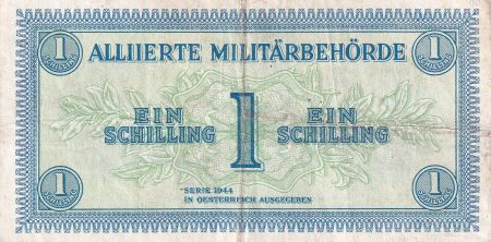 Autriche 1 Schilling - Autorités militaires alliées - 1944 - P.103b