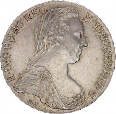 Autriche 1 Thaler Marie-Thérèse - 1780 X - Refrappe - ex.1