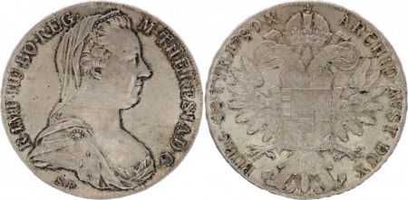 Autriche 1 Thaler Marie-Thérèse - 1780 X - Refrappe - ex.2