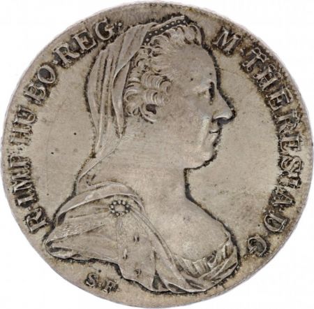 Autriche 1 Thaler Marie-Thérèse - 1780 X - Refrappe - ex.2