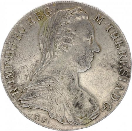 Autriche 1 Thaler Marie-Thérèse - 1780 X - Refrappe - ex.5