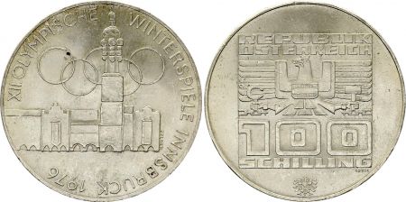 Autriche 100 shilling,  JO d\'hiver - 1976