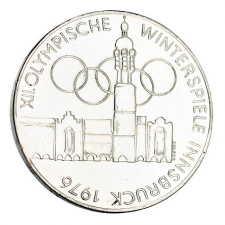 Autriche 100 Shillings JO Innsbruck\  Autriche - millésimes variés (1974-1975)\ 