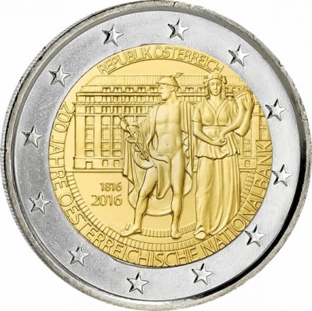 Autriche 2 Euros Commémo. Autriche 2016 - Banque nationale