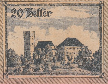Autriche 20 Heller - Arbing- 1920