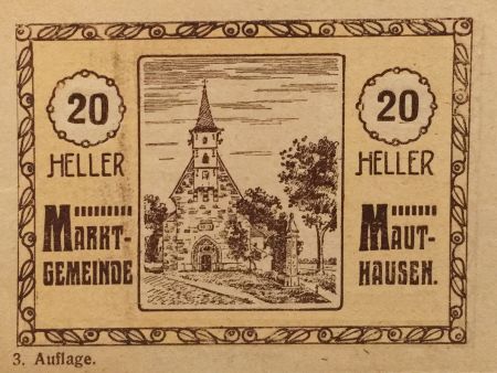 Autriche 20 Heller, Mauthausen - notgeld - SPL